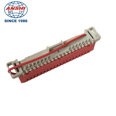 10 pair back mount LSA earth Krone connection module with earth grounding cable