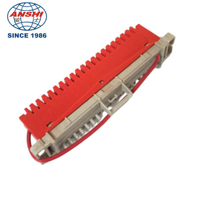 10 pair back mount LSA earth Krone connection module with earth grounding cable