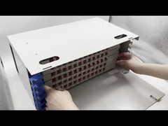 Huawei Type Rack Mount ODF แพทช์พานิลไฟเบอร์ออปติกสําหรับโทรคมนาคม
