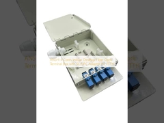 ANSHI 4 โคเรส ภายใน Desktop Fiber Optic Terminal Box กับ SC/UPC Adapter สําหรับ FTTH
