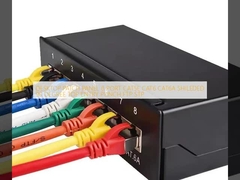 DESKTOP PATCH PANEL 8 PORT CAT5E CAT6 CAT6A SHIELDED 90 องศา