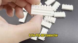 8 Pin 110 Type PCB IDC Connector Terminal Block พร้อมระยะพิทช์ 3.81 มม. สำหรับระบบไฟฟ้าที่เชื่อถือได้