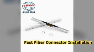 คู่มือการติดตั้งตัวเชื่อมต่อด่วนไฟเบอร์ออปติก FTTH FTTH อย่างรวดเร็ว