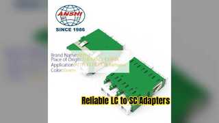 อะแดปเตอร์ไฟเบอร์ออปติก LC ถึง SC การเชื่อมต่อ FTTx ที่เชื่อถือได้