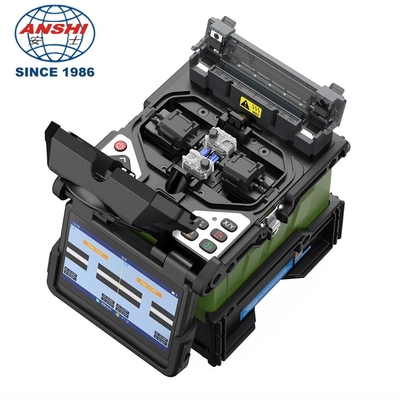 ANSHI Trunk Optical Fiber Fusion Splicer 8 - 16 Mm