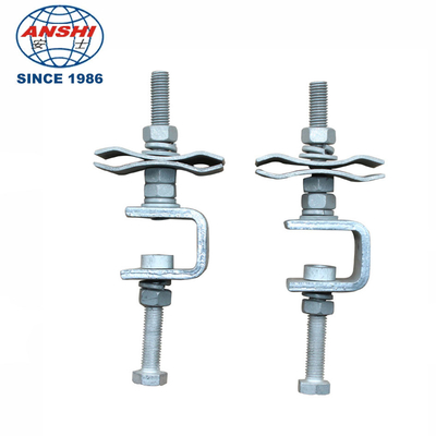 OPGW down lead clamp ADSS optical cable down lead suspension rod tower