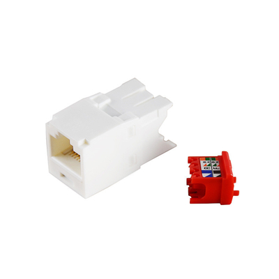 Cat5e Modular Jack Utp Rj45 Keystone Jack RJ45 CAT5E Network Coupler Network Keystone Jack UTP Unshielded