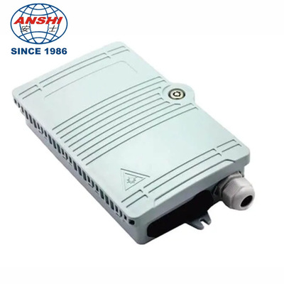 ANSHI 4 Ports Fiber Access Termination Box FTTH Outdoor Fiber Optic Terminal Box