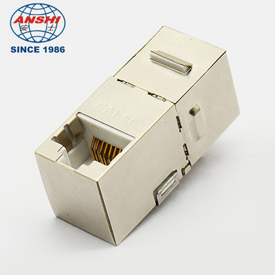 CAT5E CAT6 STP Keystone Jack Right Angle Cat6 Shielded Inline Modular
