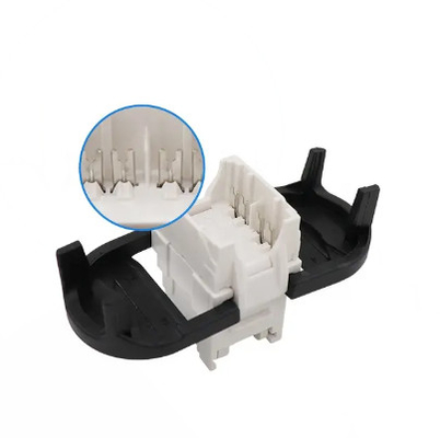 RJ45 3M Type UTP CAT6 unshielded Keystone Jack 180 Degree With Gold Plating