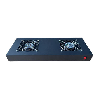 Rack Mounted 2 Cooling Fan 4 Fan Unit Network Cabinet