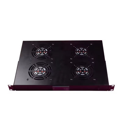 Rack Mounted 2 Cooling Fan 4 Fan Unit Network Cabinet