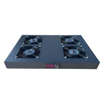 Rack Mounted 2 Cooling Fan 4 Fan Unit Network Cabinet