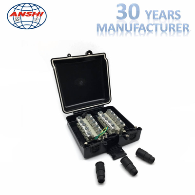 Pole Mount & Wall Mount Outdoor Cable Telephone Distribution Box / 50 Pair Weatherproof Db Box