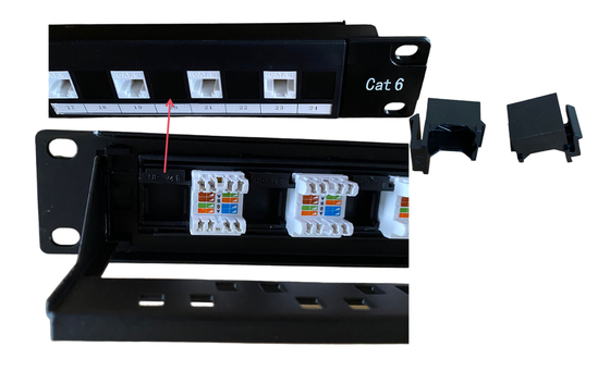 RJ45 Blank Cover Dust Cover Insert Network Interface Blind Plate interface plug Blank Keystone