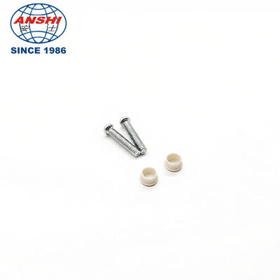 ANSHI British Style ABS Material Network Cable Faceplate with Dust Shutter for RJ45 Ethernet Wall Plate