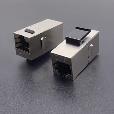 RJ45 Keystone Jack Inline Coupler CAT6 FTP/STP 8P8C Female to Female Keystone CAT 6 Jack
