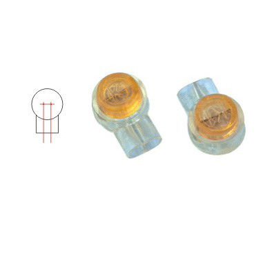 ขั้วต่อกันน้ำที่กันน้ำของ IDC 3M UY2 ตัวเชื่อมต่อ Connector พร้อมฝาปิดสีเหลือง