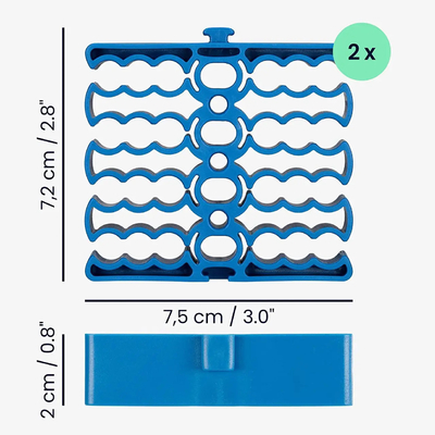 ANSHI Cable Blue 24Core Wire Comb Dresser XL-4020-3H-1
