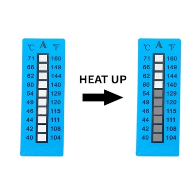 ไม่กลับคืนได้ 40-71°C 104-160°F 10 ระดับ อุณหภูมิสูง