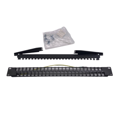 แผงแพตช์ Zig Zag ความหนาแน่นสูงแบบแยกส่วน, 48xRJ45/u/s, ไม่ได้ติดตั้ง, 1U