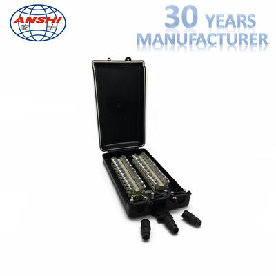 20 บล็อกเทอร์มินัลลูกค้าคู่ที่มี IP55 การป้องกันสําหรับ Wall & Pole Mount STB Box