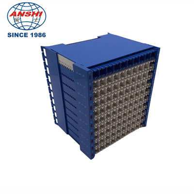 ตู้พักสายเมน MDF ความหนาแน่นสูง 100 คู่ พร้อมการป้องกันแรงดันไฟฟ้าและกระแสไฟฟ้า