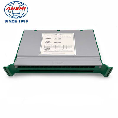 16 Port 32 Port PLC Splitter ใน ABS หรือ PC ไฟเบอร์ออปติก Splice Tray สําหรับ FTTH รอบกระจายแสง ODF