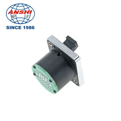 อุตสาหกรรมกันน้ํา D-Type Ethernet RJ45 แผนที่ติดตั้งโซเกต PCB การผสมผสานด้วยฝุ่นปกป้อง