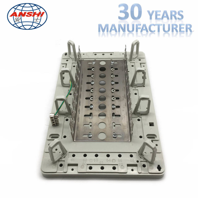 Indoor Telephone Connection Box 301A,100 Pairs Cable Distribution Box Telephone Distribution Box For LSA Module